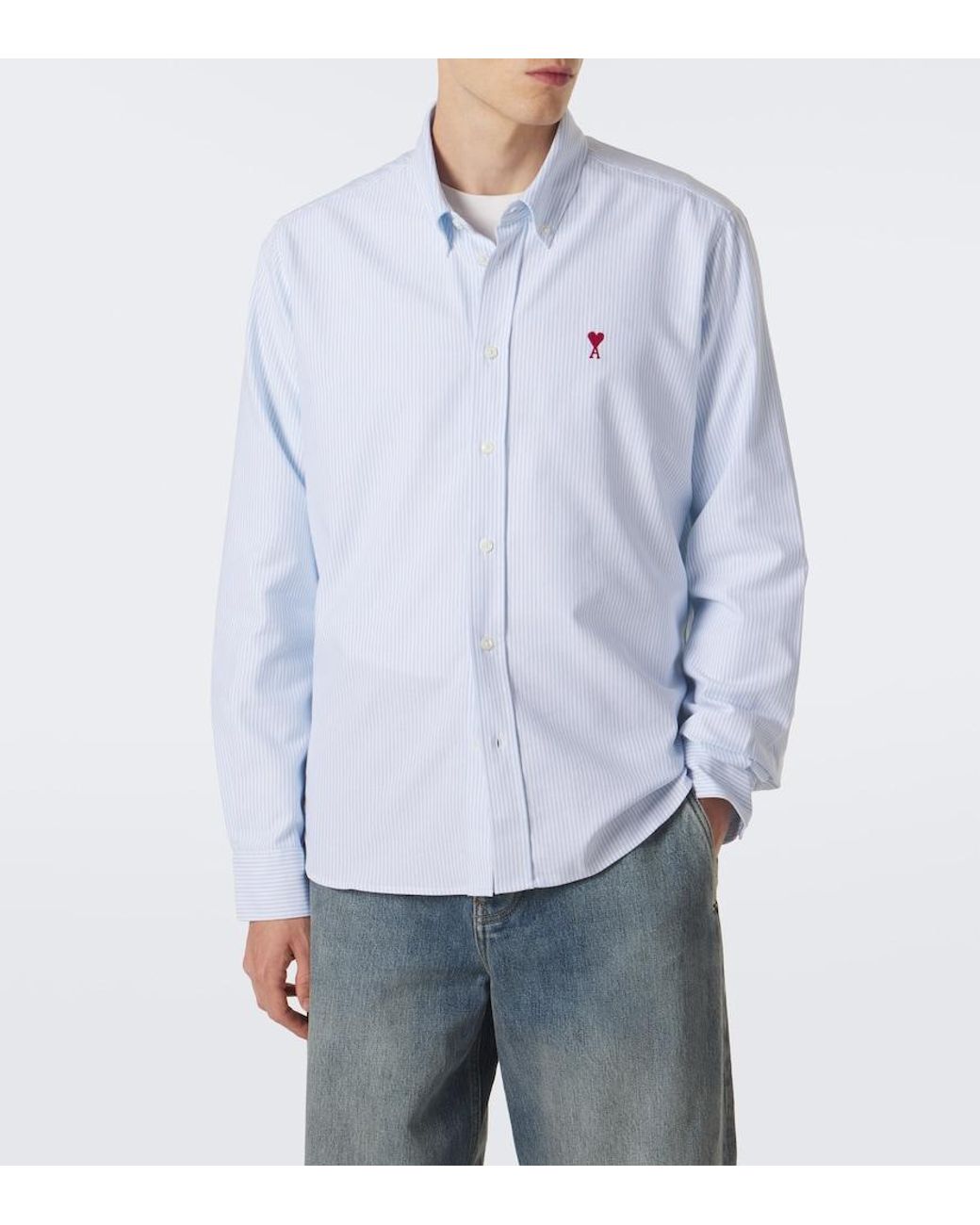 Camicia Ami De Cour di AMI in Blue da Uomo