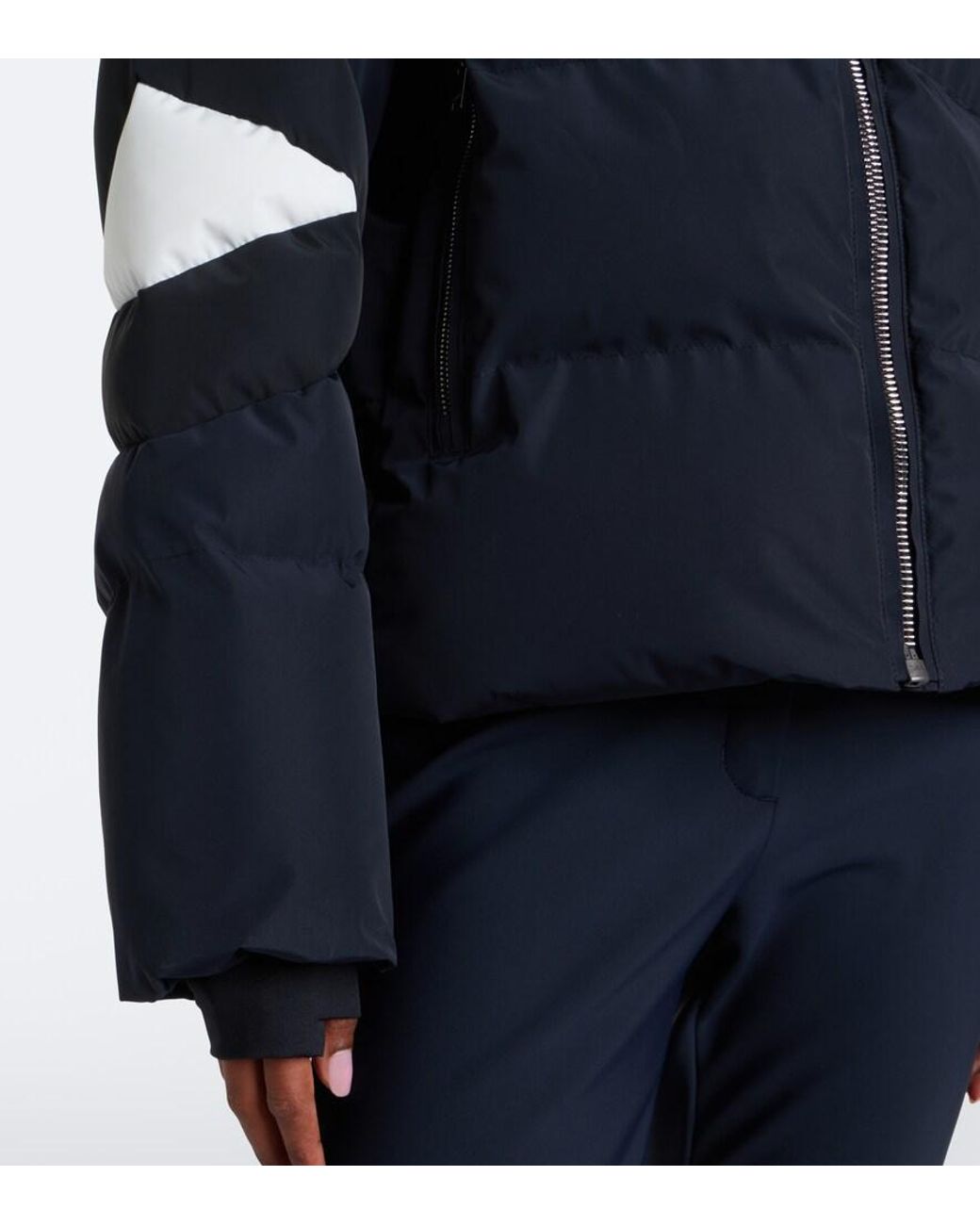 Fusalp Blue Charloy Quilted Ski Jacket