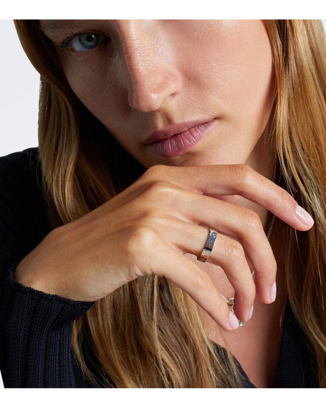 Gucci Metallic Icon Ring