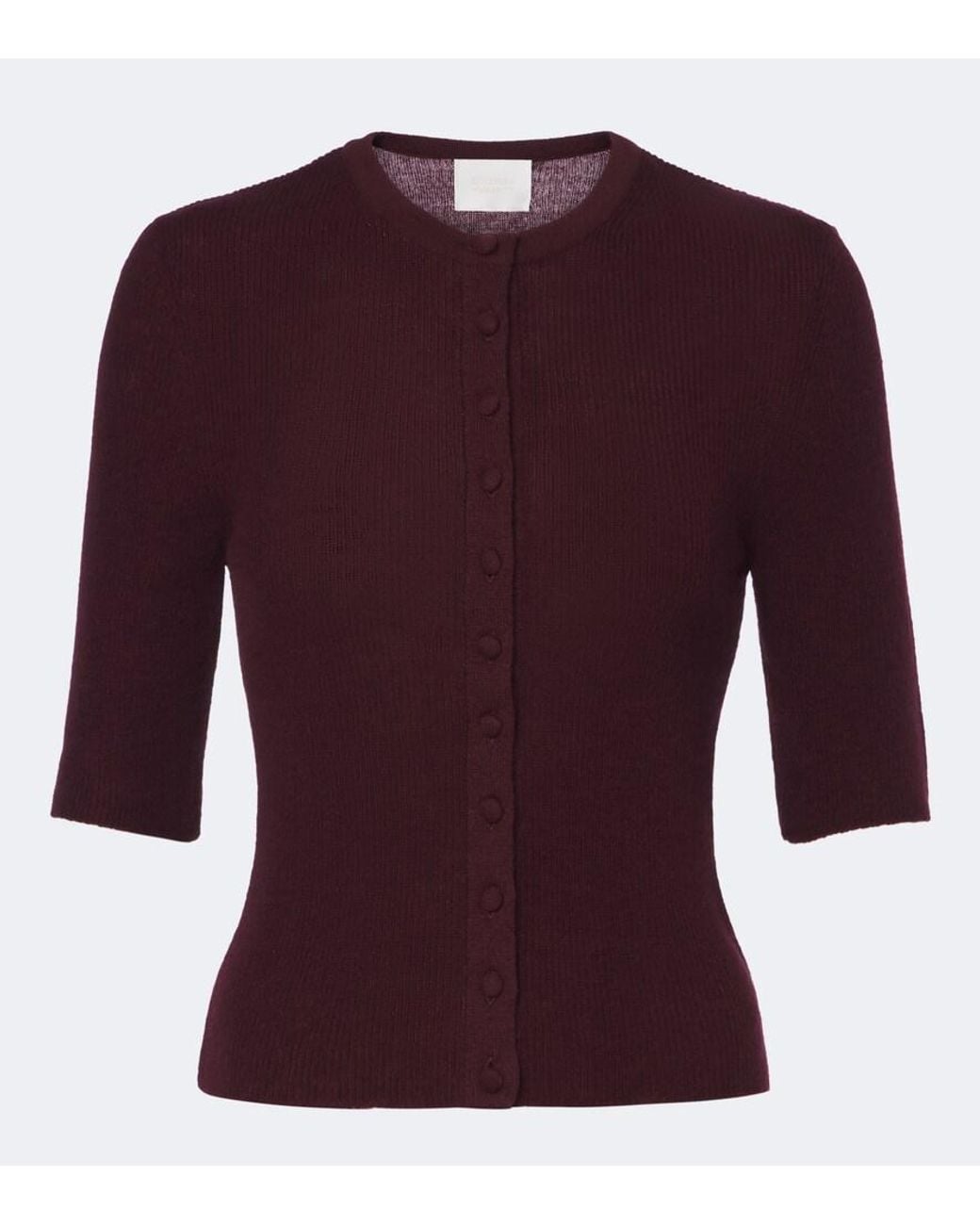 Citizens of Humanity Purple Tabitha Wool And Cashmere Cardigan