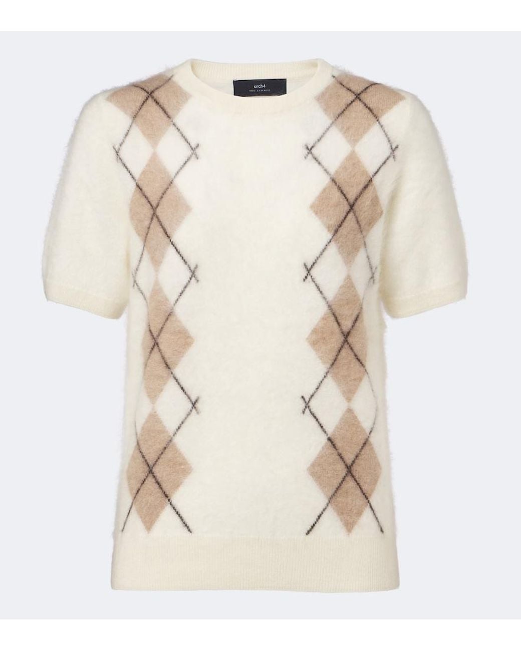 arch4 Natural Abel Argyle Cashmere Sweater