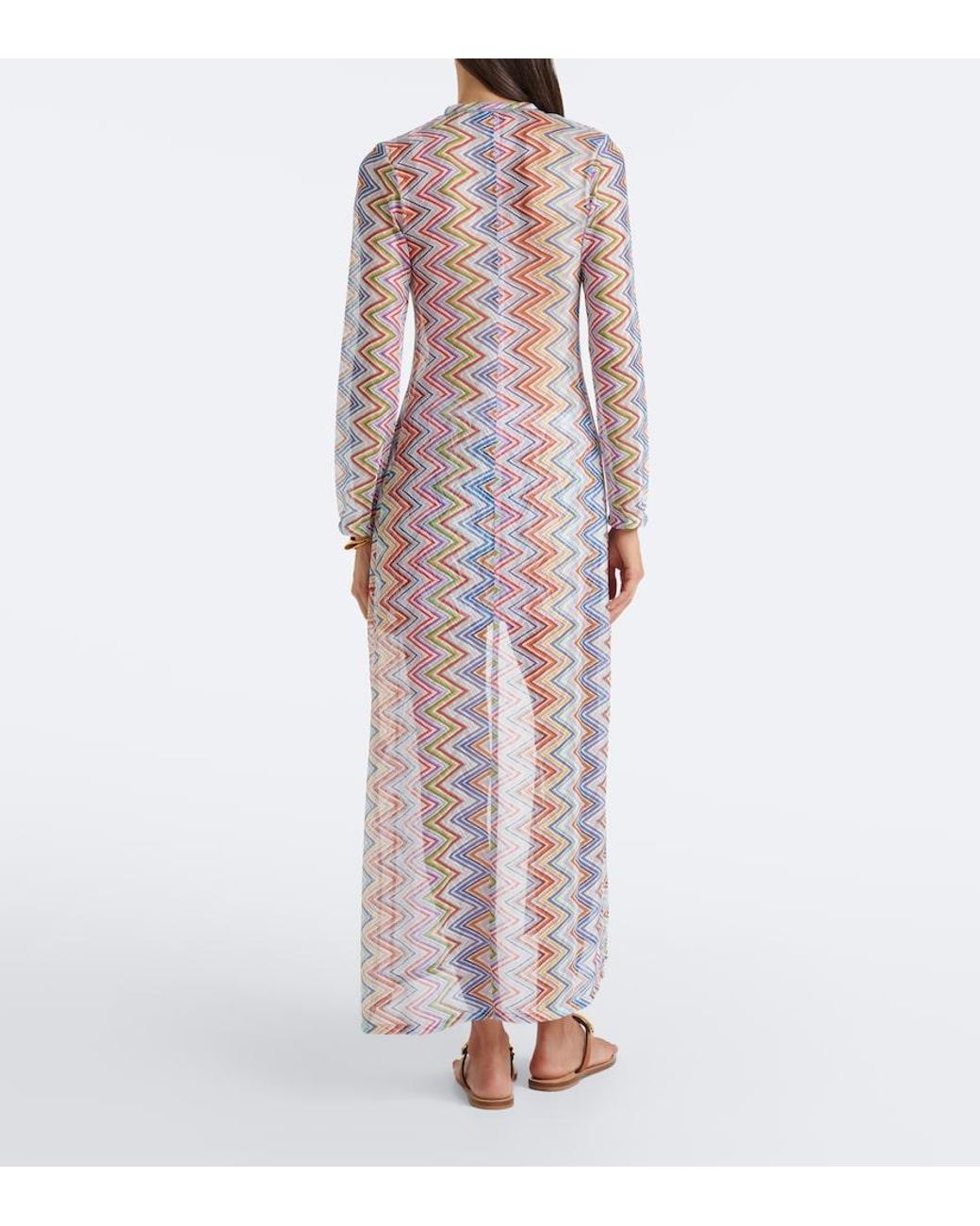 Pareo En Zigzag Missoni de color Multicolor
