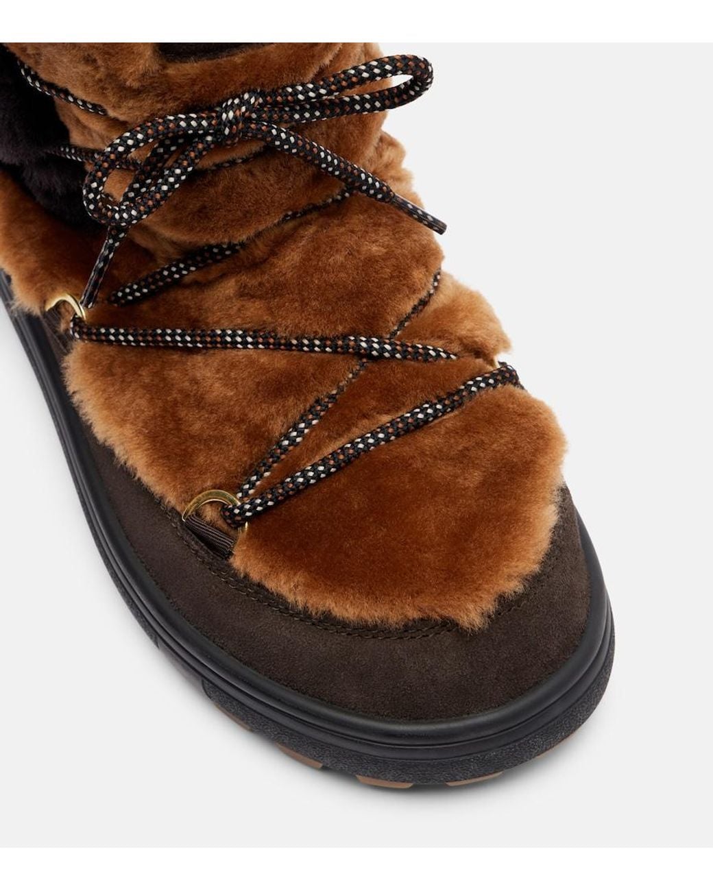 Bogner Brown Chamonix Suede Snow Boots