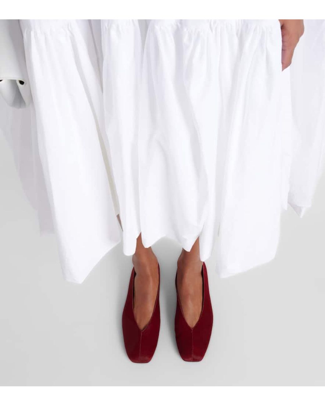 the-row-red-Ballerine-Eva-Two-