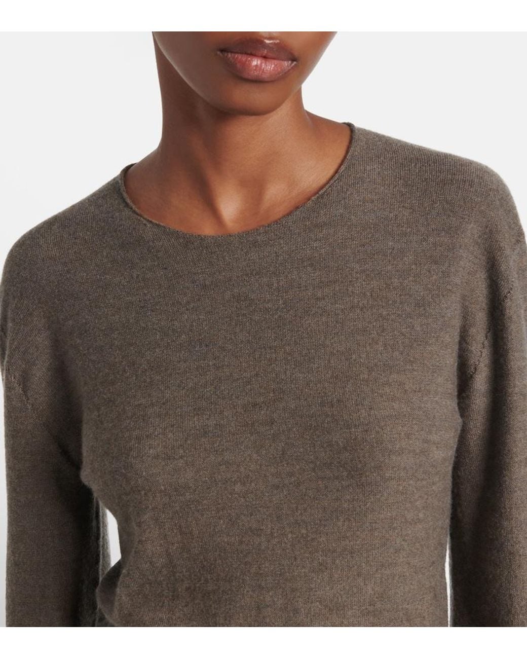 Calvin Klein Brown Wool Sweater