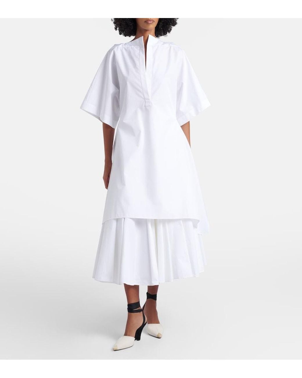 Top Moisson En Coton Jacquemus en coloris White