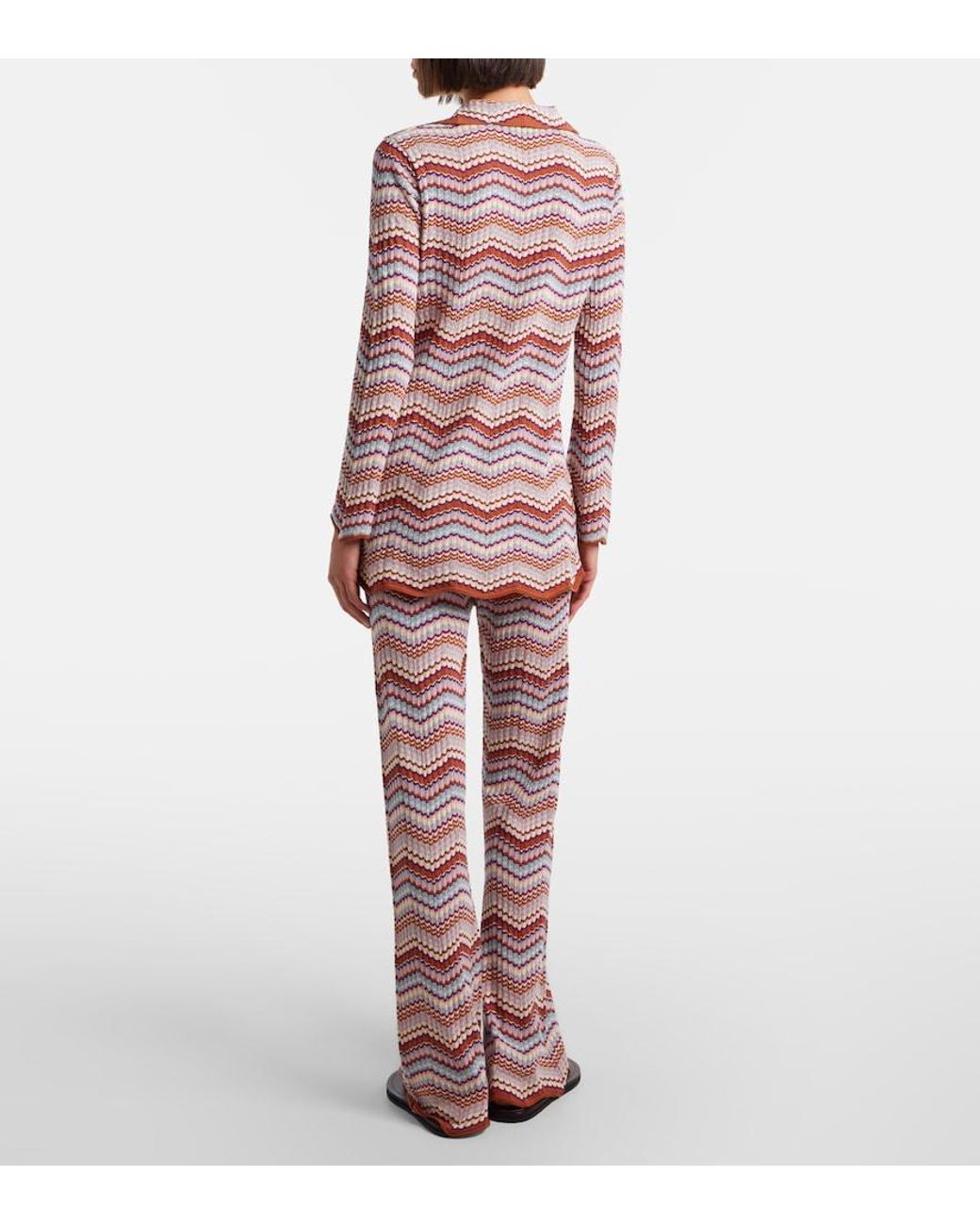 Pantalones Flared Boni De Algodon Rixo