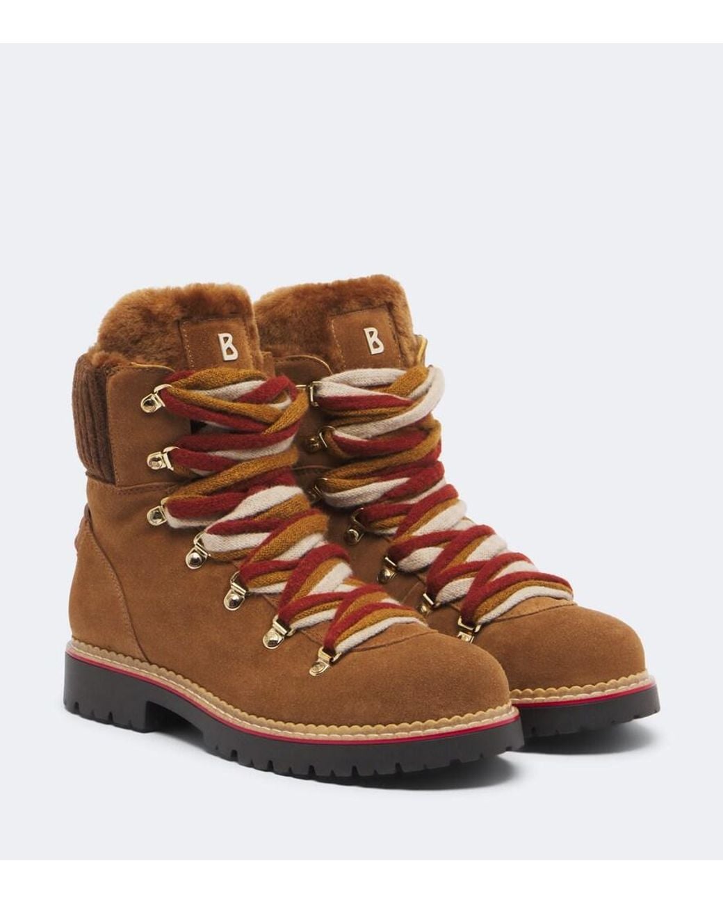 Stivaletti Stringati Andermatt di Bogner in Brown