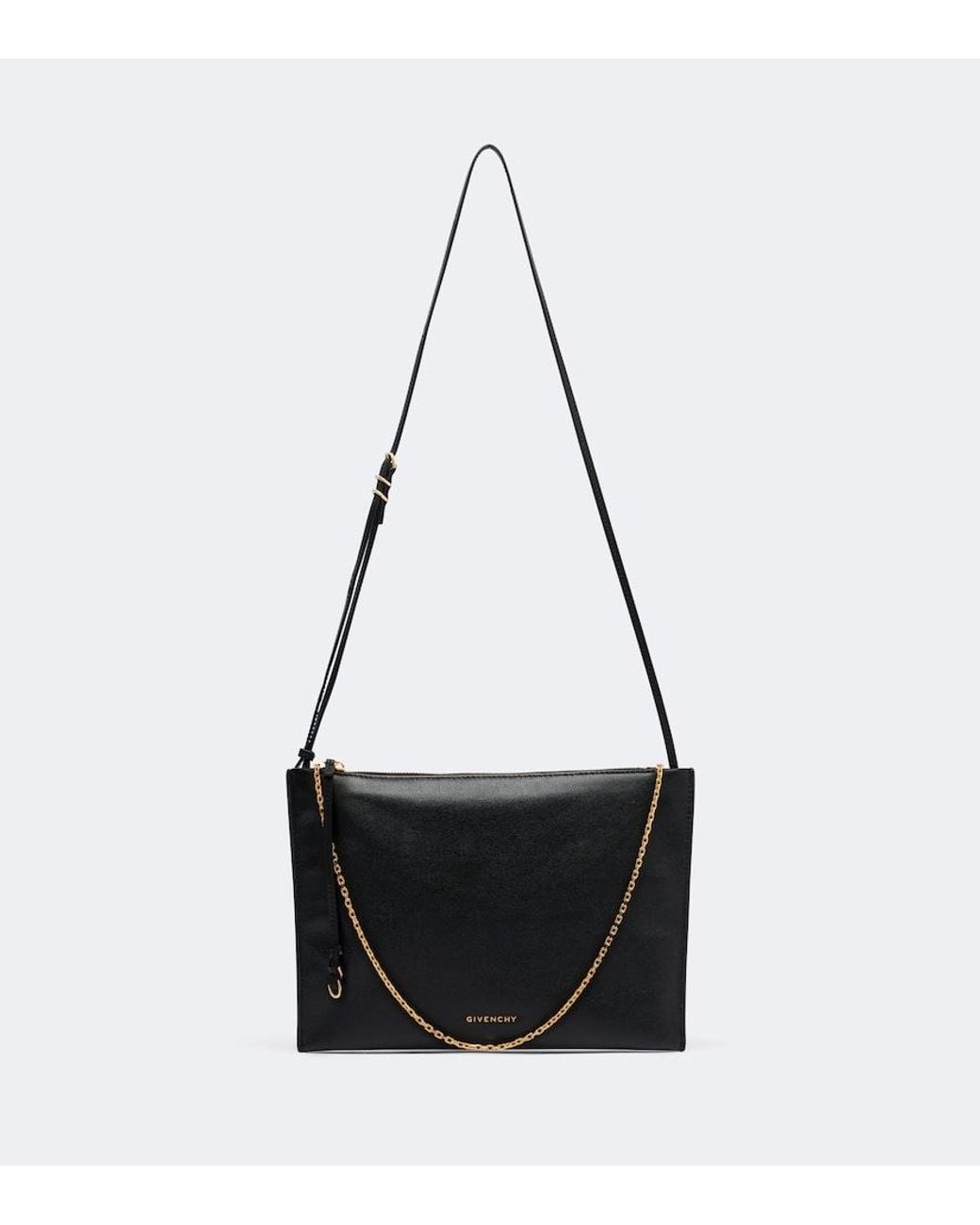 Givenchy Black Voyou Mini Embellished Leather Pouch