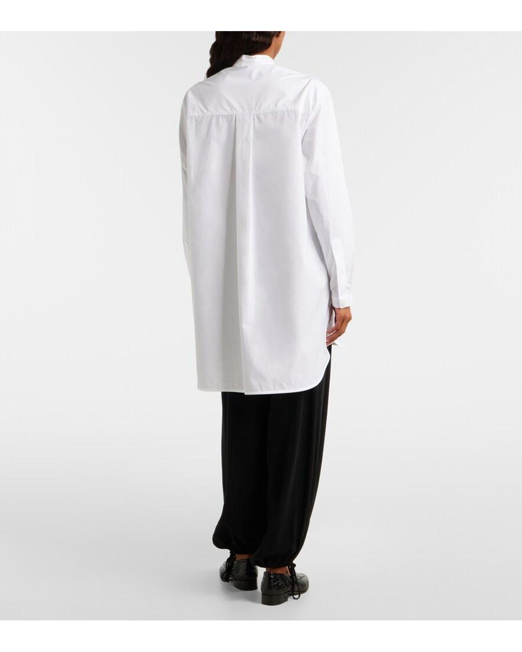 Moncler White Cotton Shirt