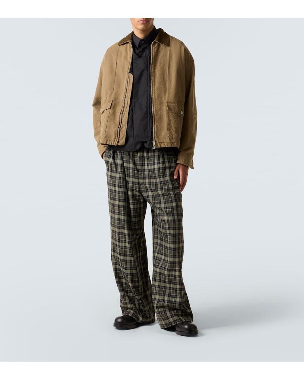 Comme des Garçons Black Cotton Gilet for men