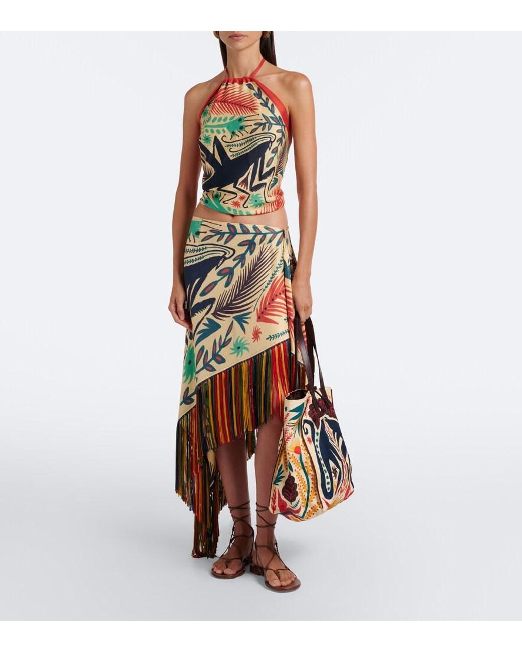 Bolso Tabby Large Estampado Etro de color Blue