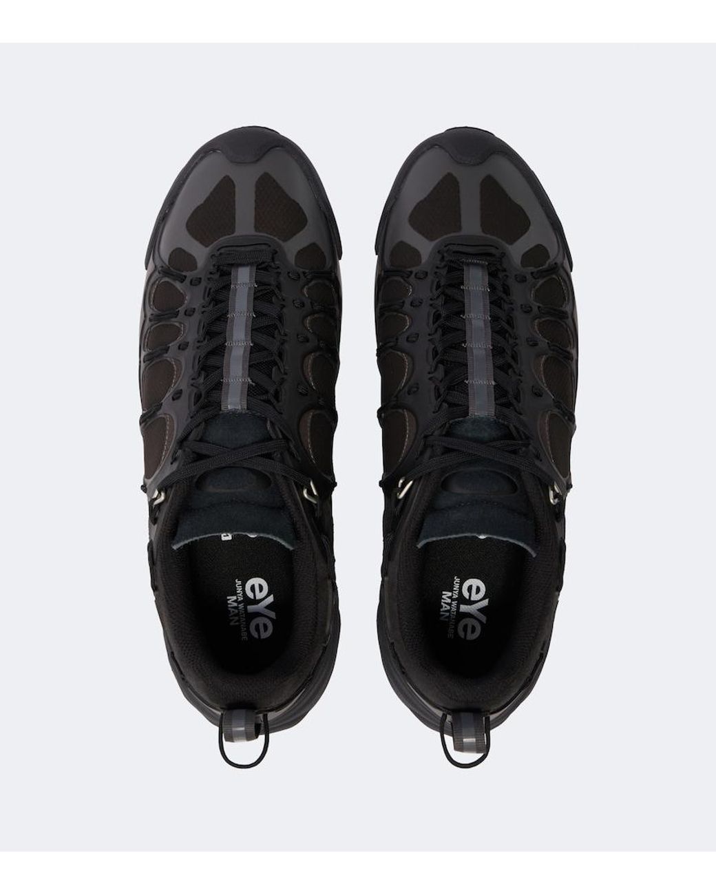 Junya Watanabe Black Oakley Mesh Sneakers for men