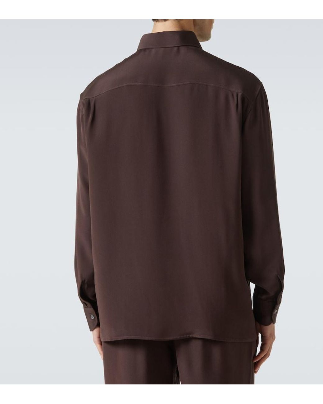 Camicia di Saman Amel in Brown da Uomo