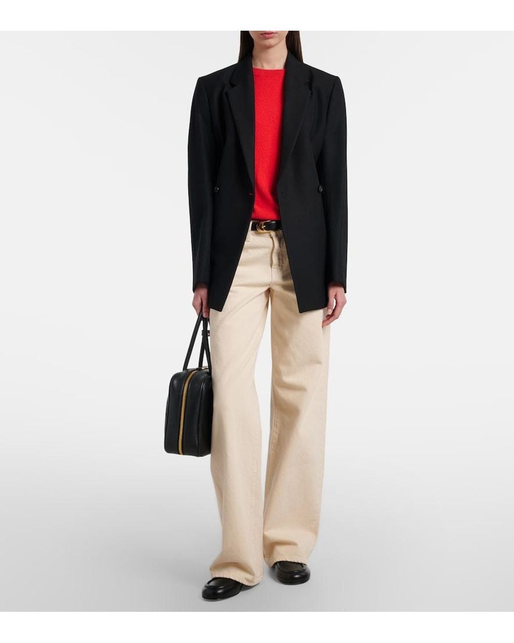 Jardin Des Orangers Red Cashmere Sweater