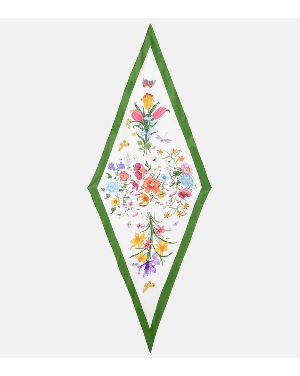 Sciarpa Flora di Gucci in Green