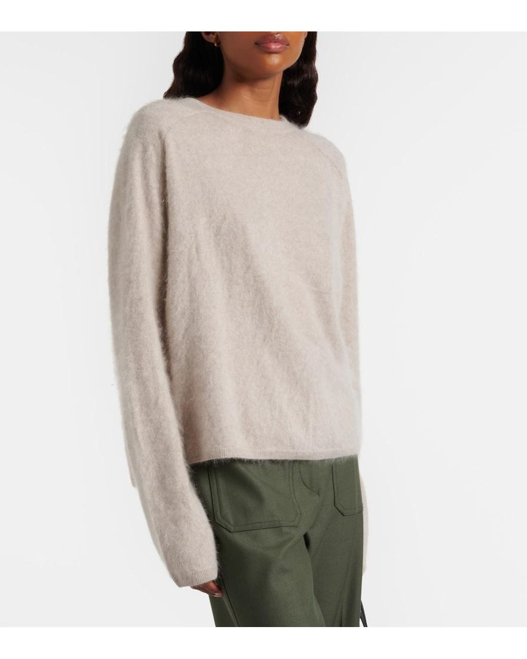 Lisa Yang Natural Lexia Cashmere Sweater