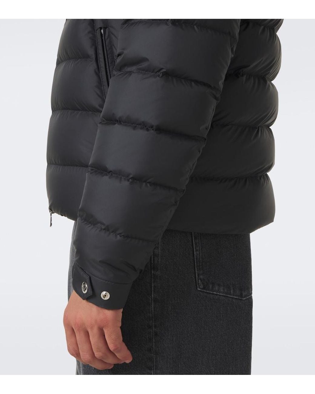 Moncler Black Arneb Down Jacket for men