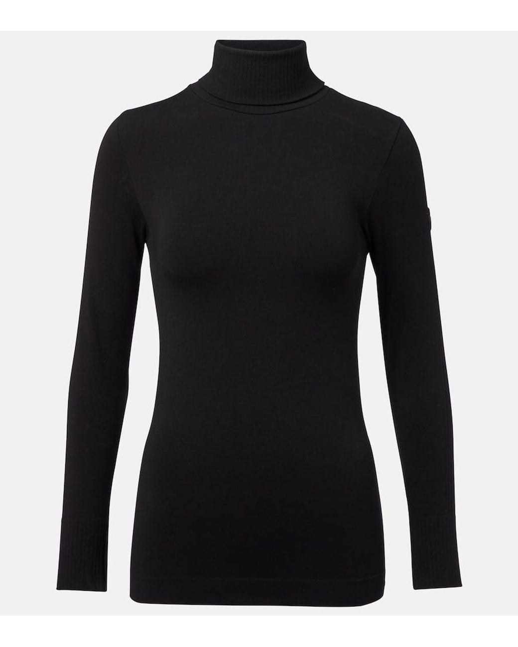 Fusalp Black Alisier Technical Turtleneck Sweater