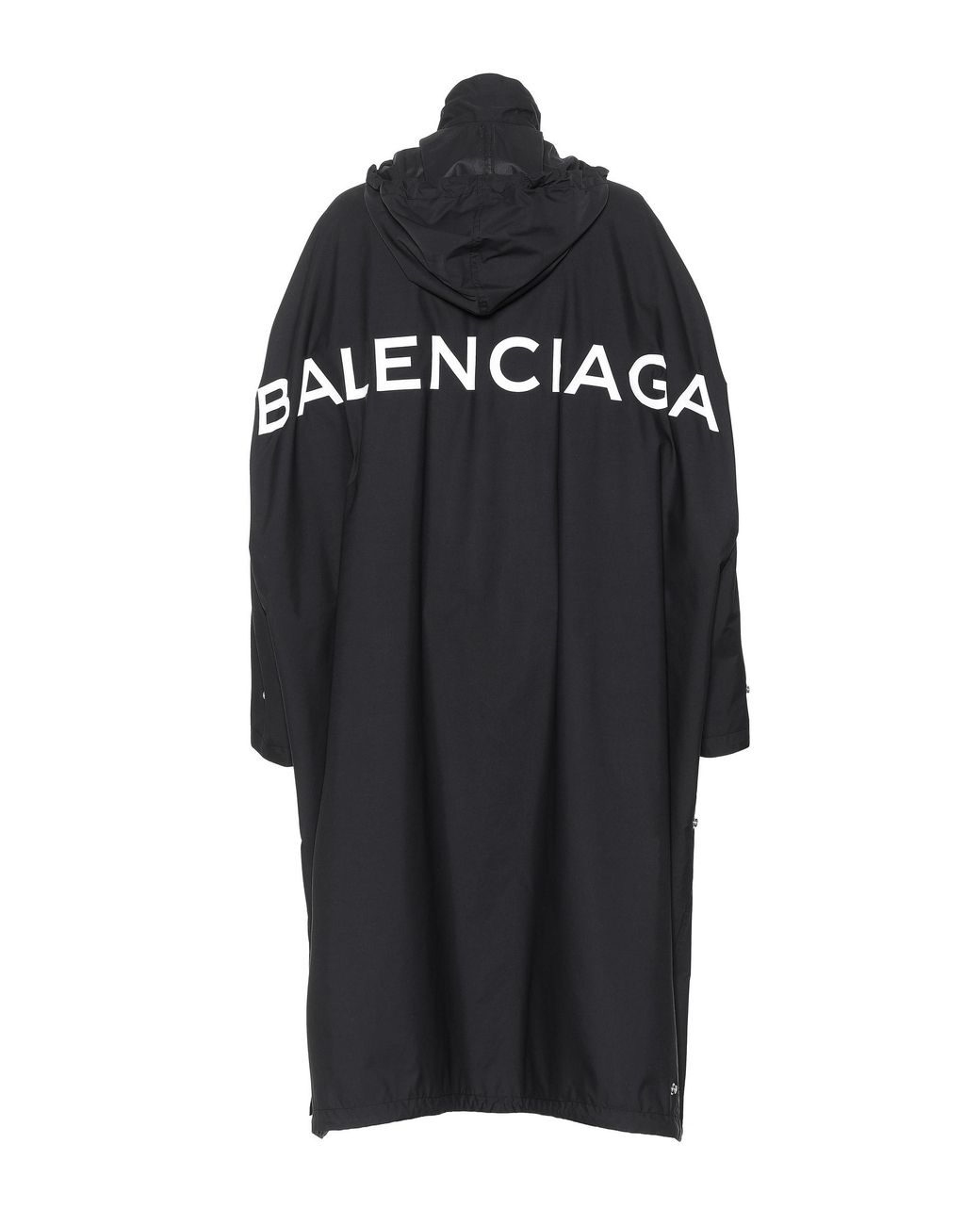 Balenciaga Oversized Raincoat in Black | Lyst UK
