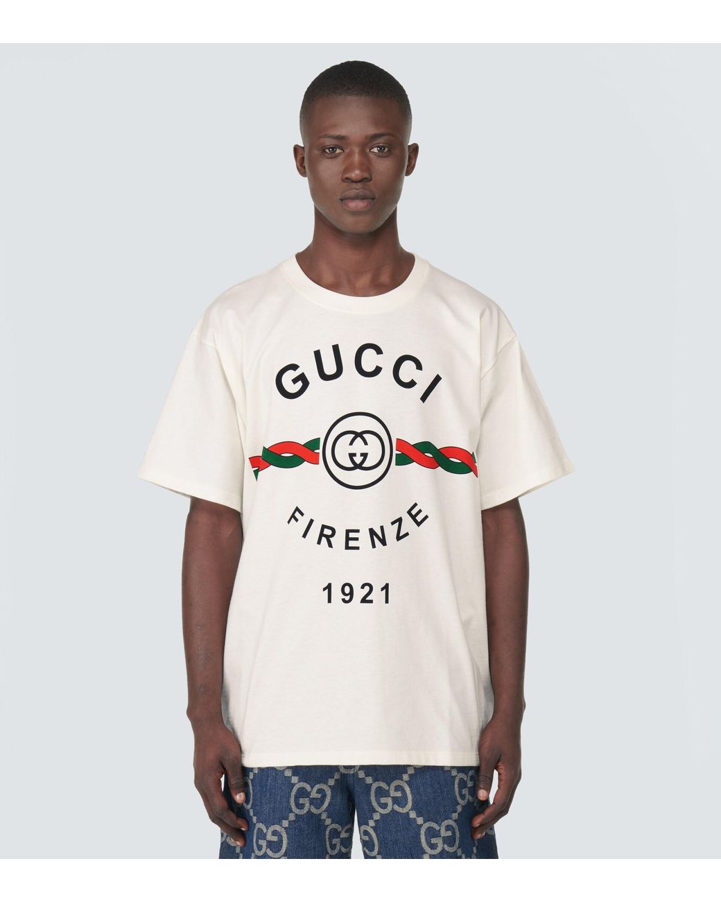Gucci Firenze 1921 Cotton T-shirt in 