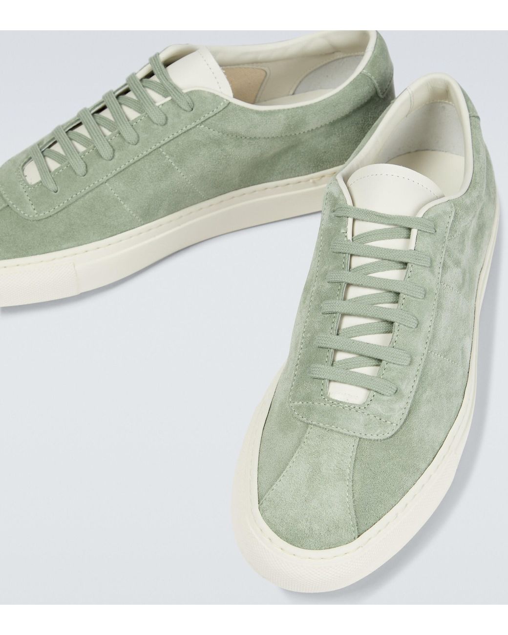 Common Projects Summer Edition Suede Sneakers in Green for Men | Lyst