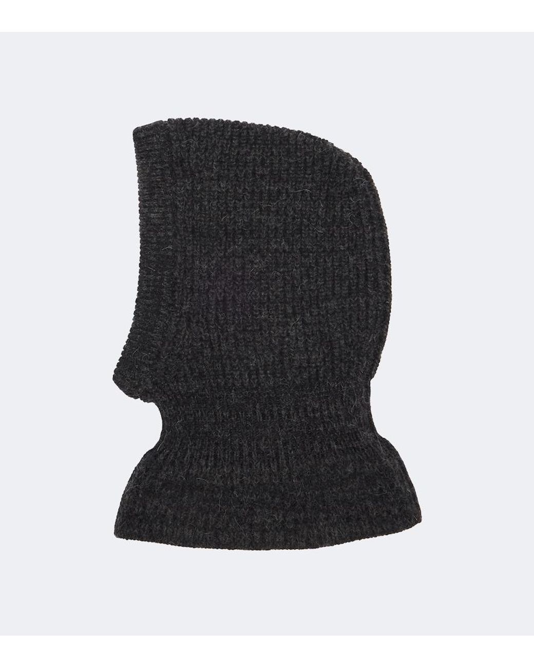 Lemaire Black Alpaca And Yak Balaclava