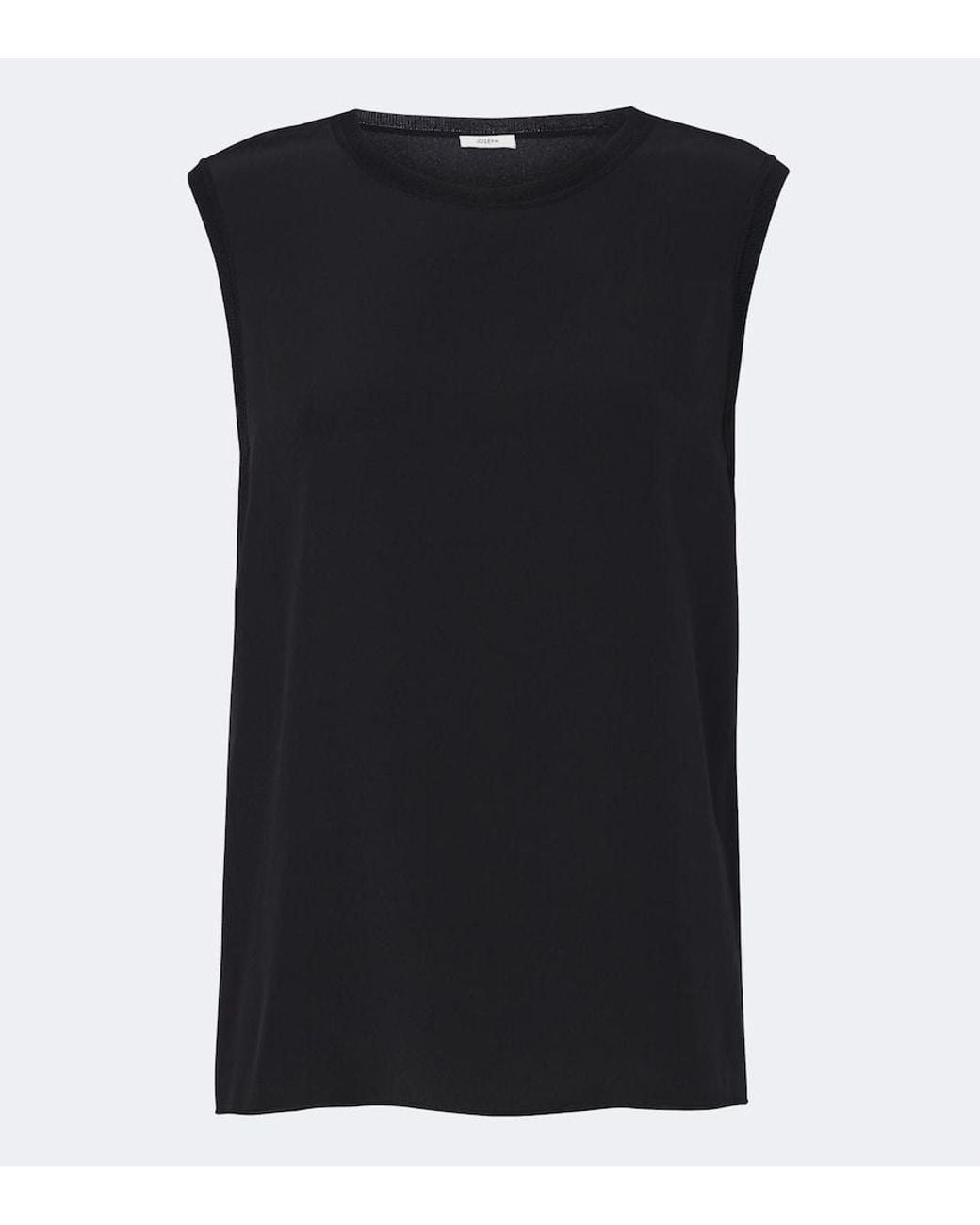 Joseph Black Bley Silk Crepe Top