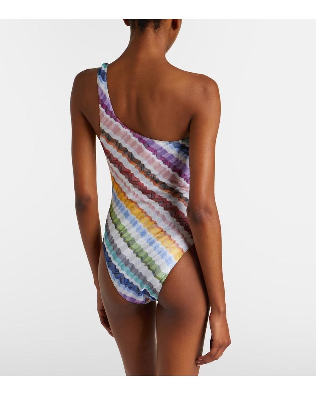 Banador Asimetrico Missoni de color White