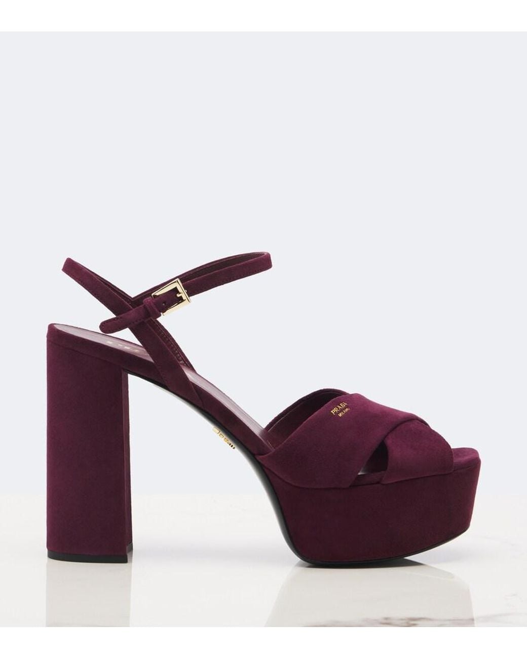 Sandali di Prada in Purple