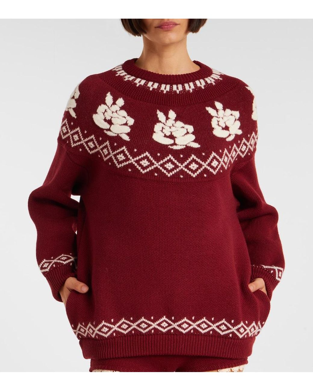 Pullover di Magda Butrym in Red