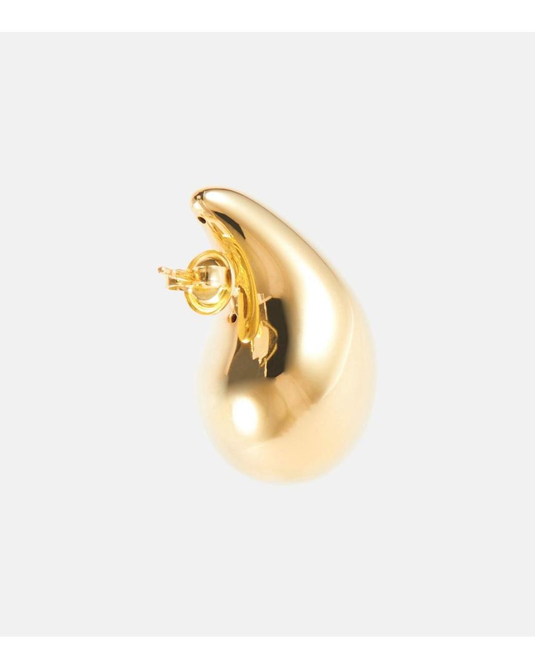 Bottega Veneta Metallic Drop-Plated Sterling Earrings