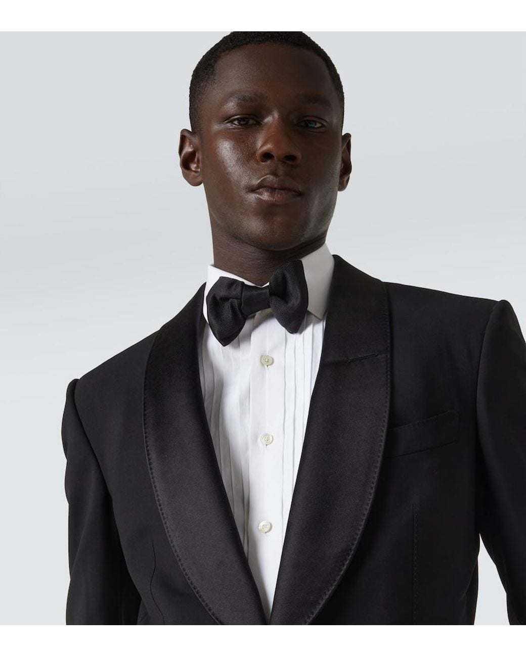 Tom Ford Black Silk Bow Tie for men