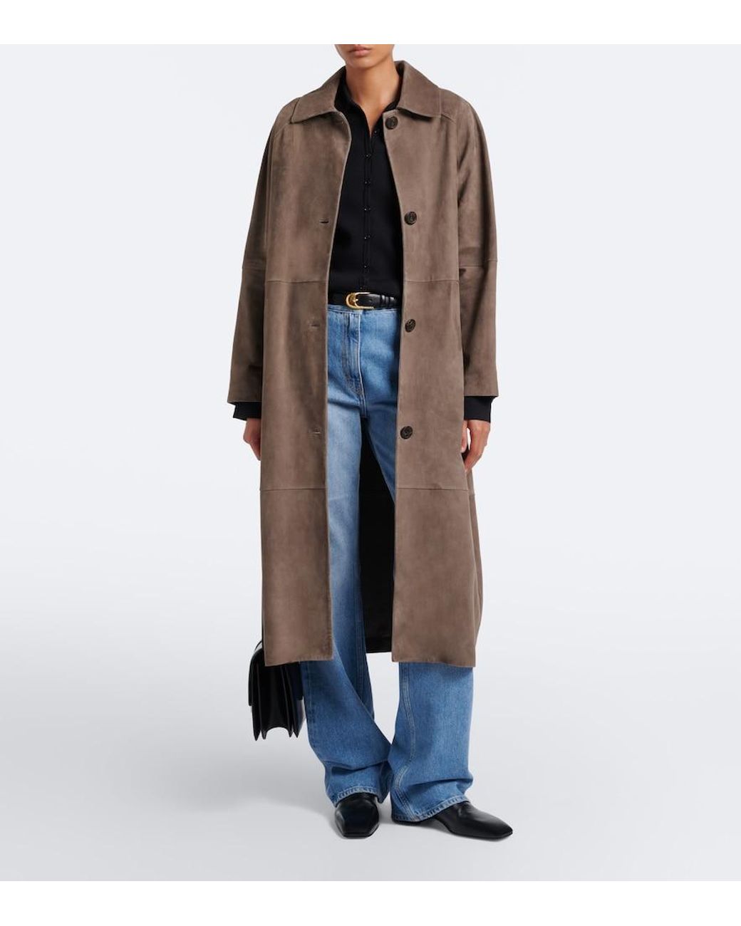 Arma Brown Judy Suede Coat