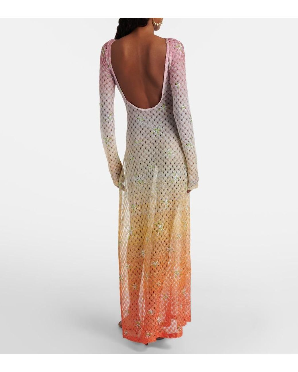 Missoni Natural Lame Beach Dress