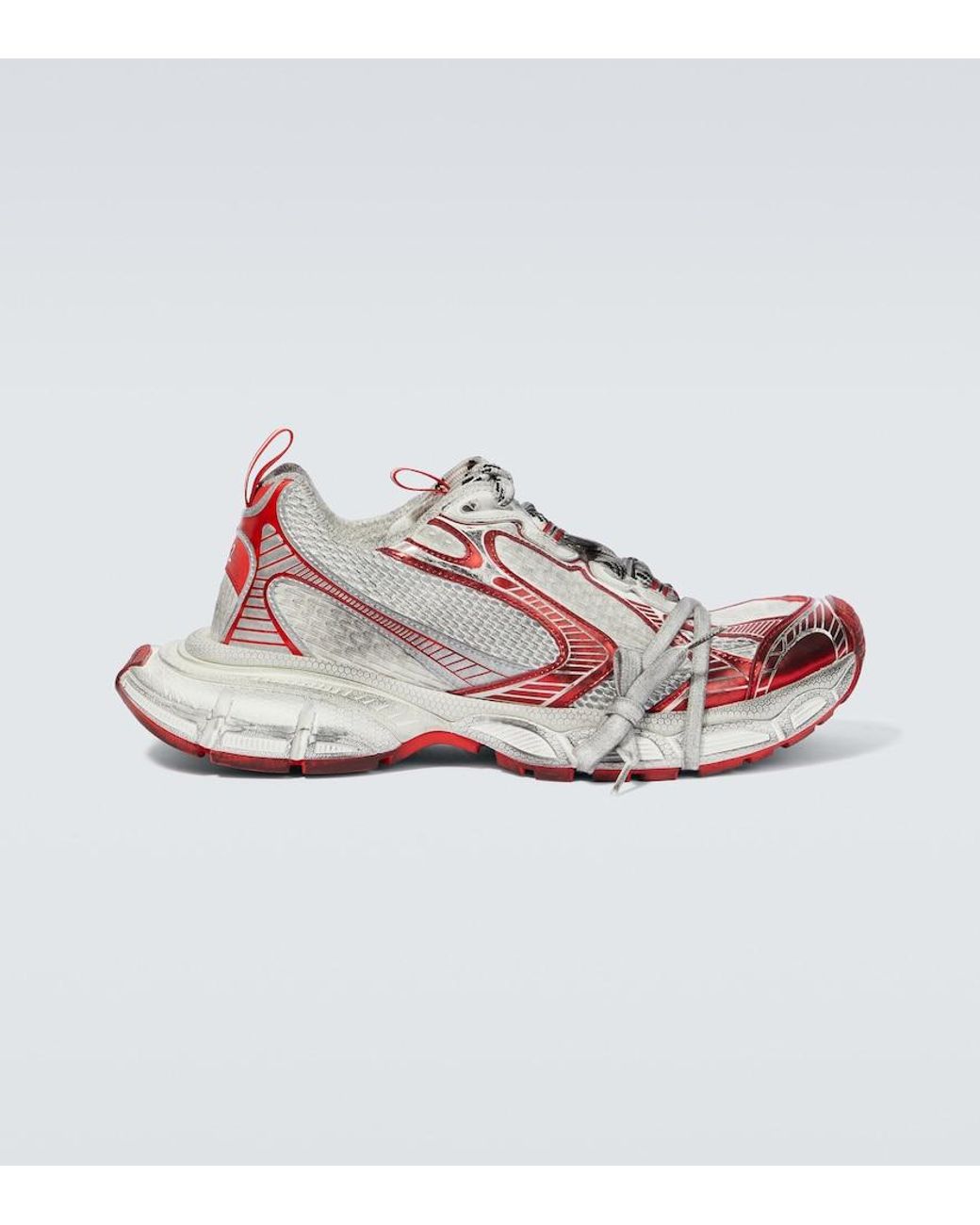 Balenciaga Pink Grey 3xl Low-top Sneakers for men