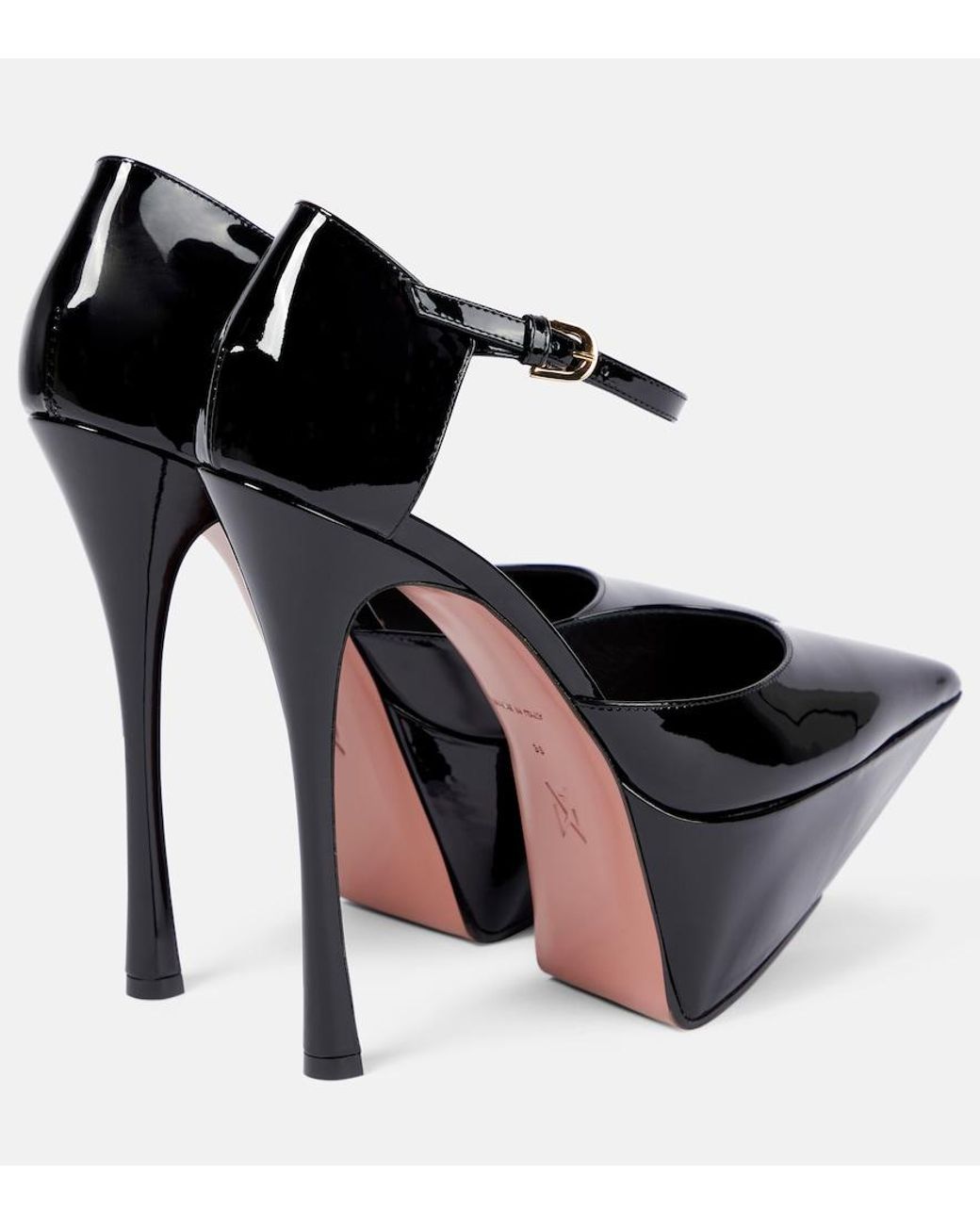 AMINA MUADDI Black Angelica 150 Pumps