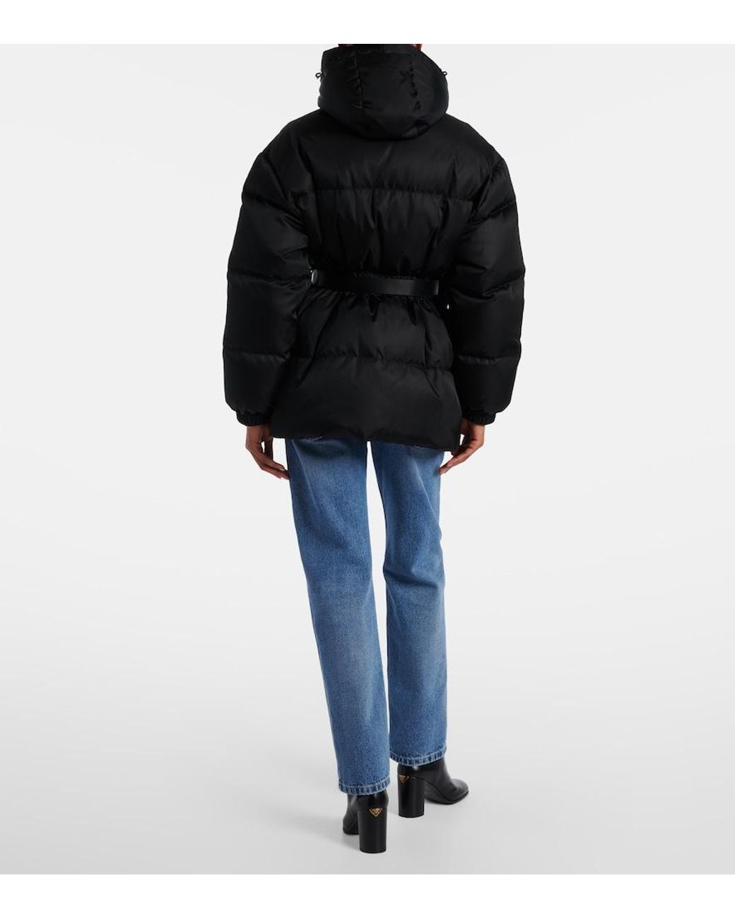 Prada Black Re-Nylon Down Jacket