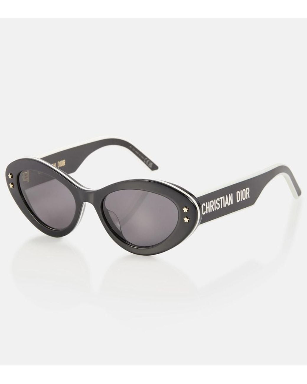 Dior Brown Diorpacific B1U Cat-Eye Sunglasses