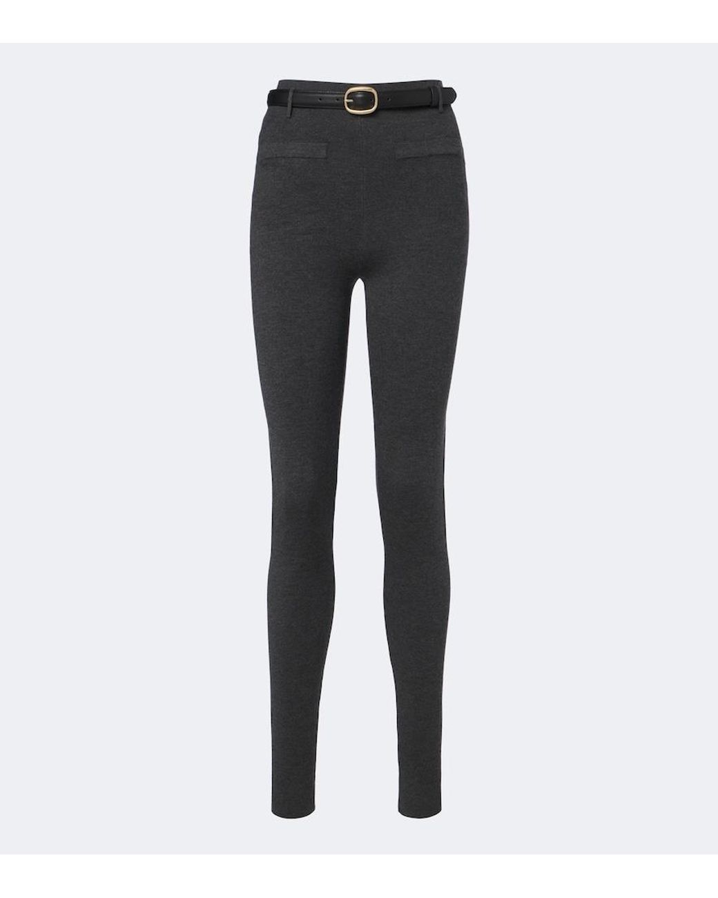 Leggings Con Cinturon Self-Portrait de color Gray