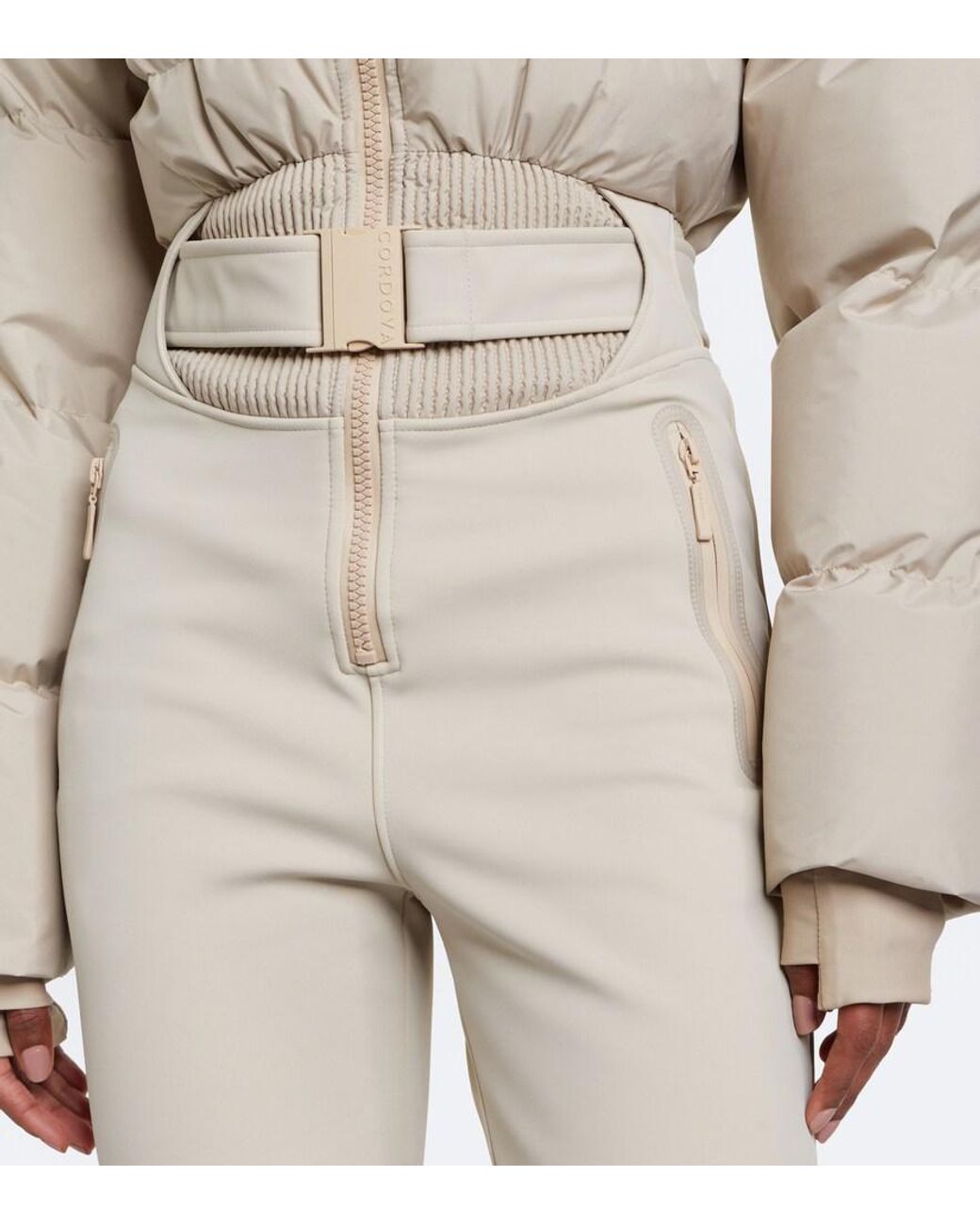 CORDOVA Natural Fassa Belted Down Ski Suit