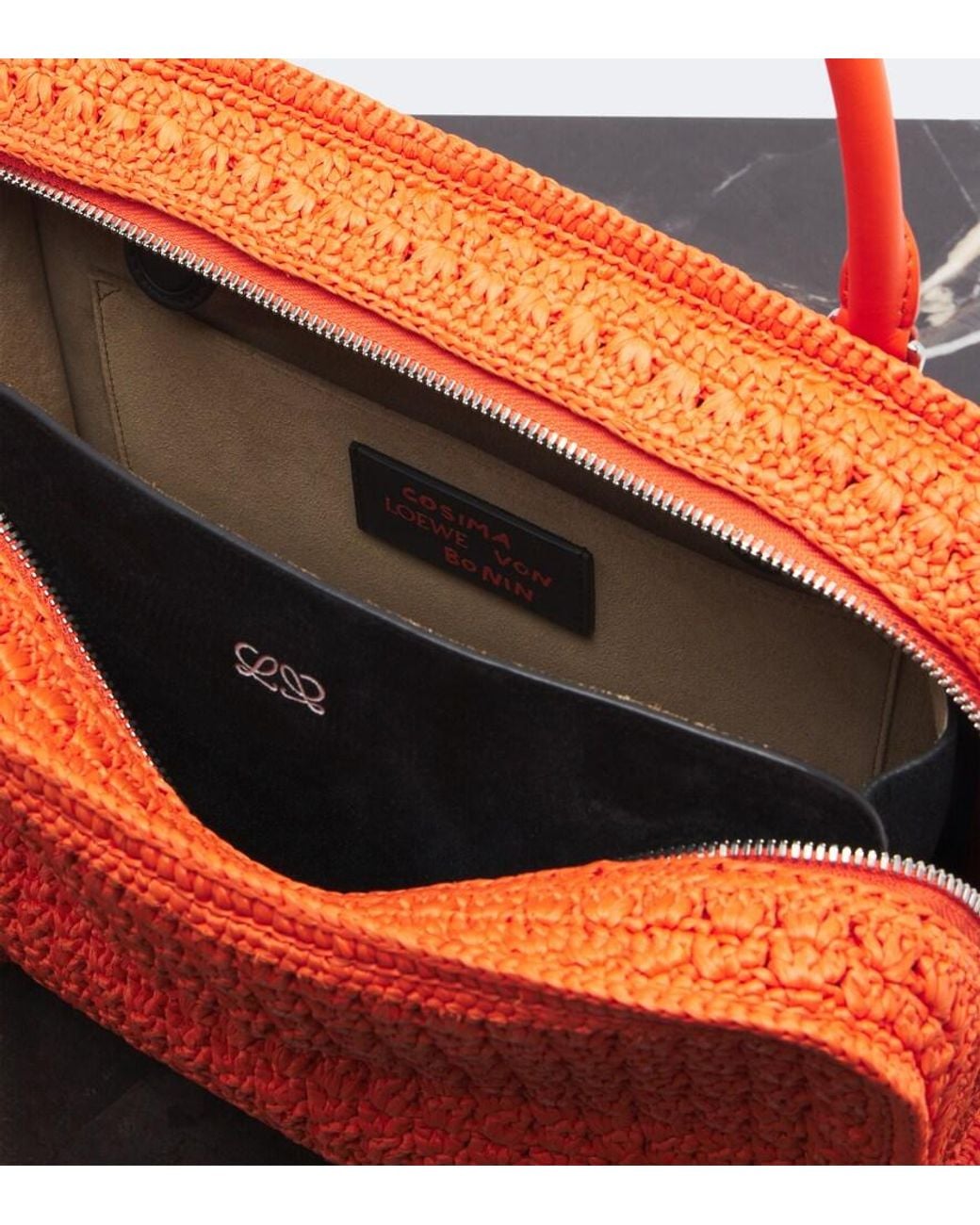 Loewe Red X Cosima Von Bonin Amazona 180 Medium Top-Handle Bag
