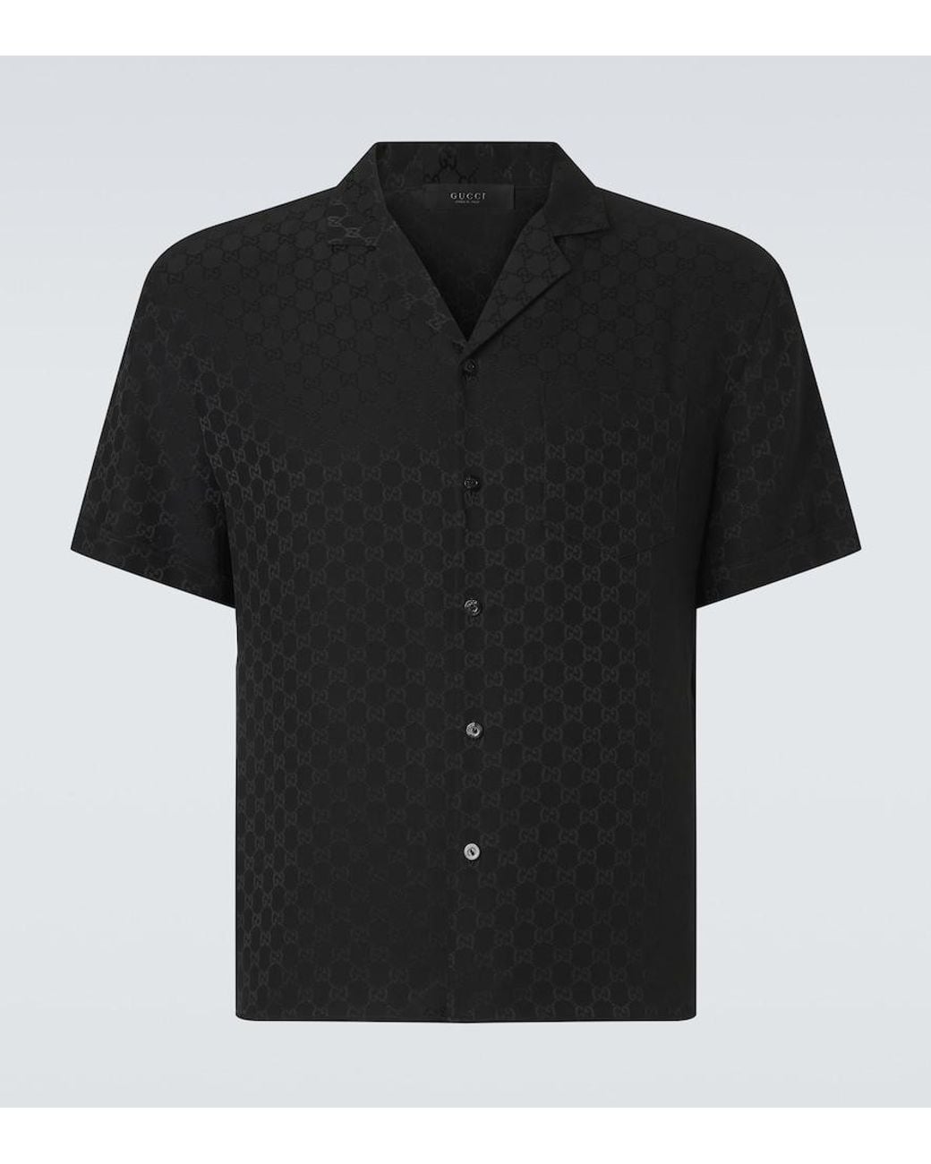 Camicia Bowling di Gucci in Black da Uomo