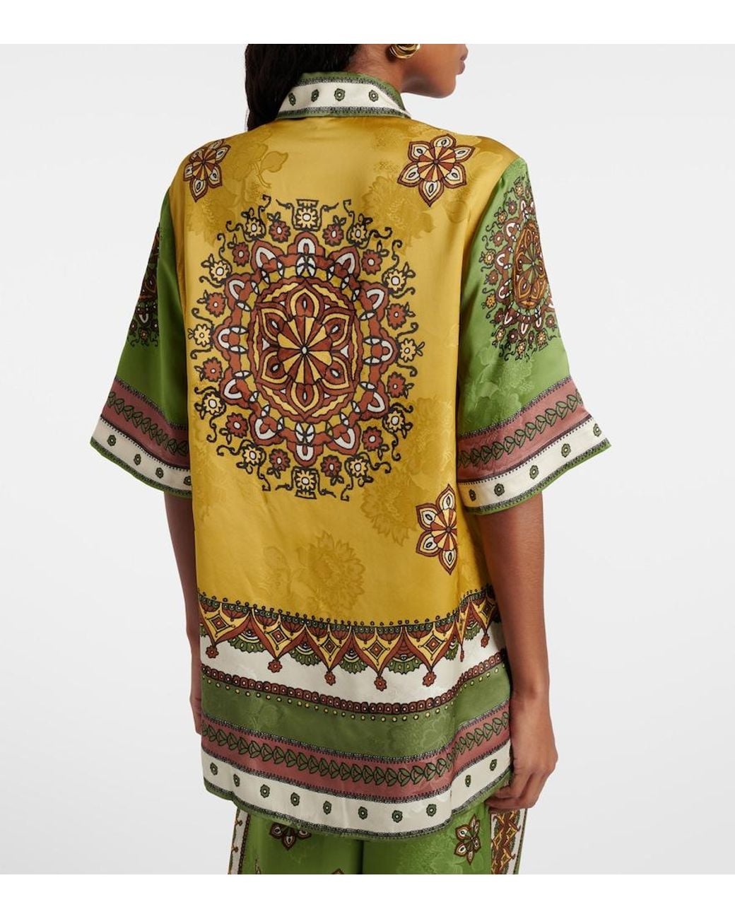 ALÉMAIS Multicolor Contina Jacquard Shirt