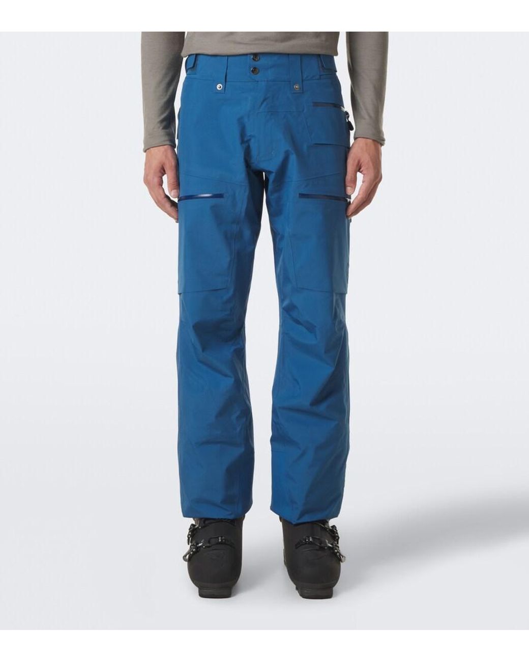 Norrona Blue Lofoten Gore-Tex Ski Pants for men
