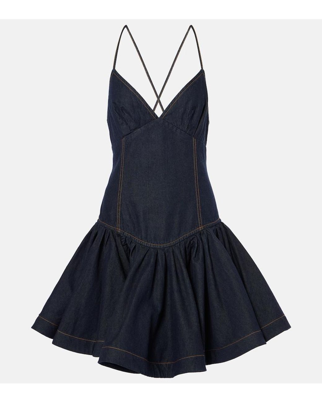 Zimmermann Blue Crush Denim Minidress