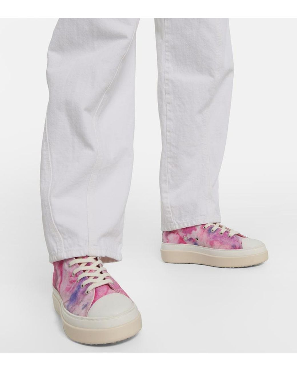 Isabel Marant Pink Sneakers