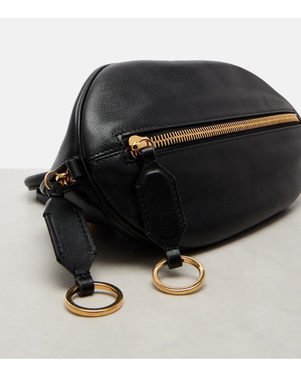 Balenciaga Black Bolero Mini Leather Top-Handle Bag