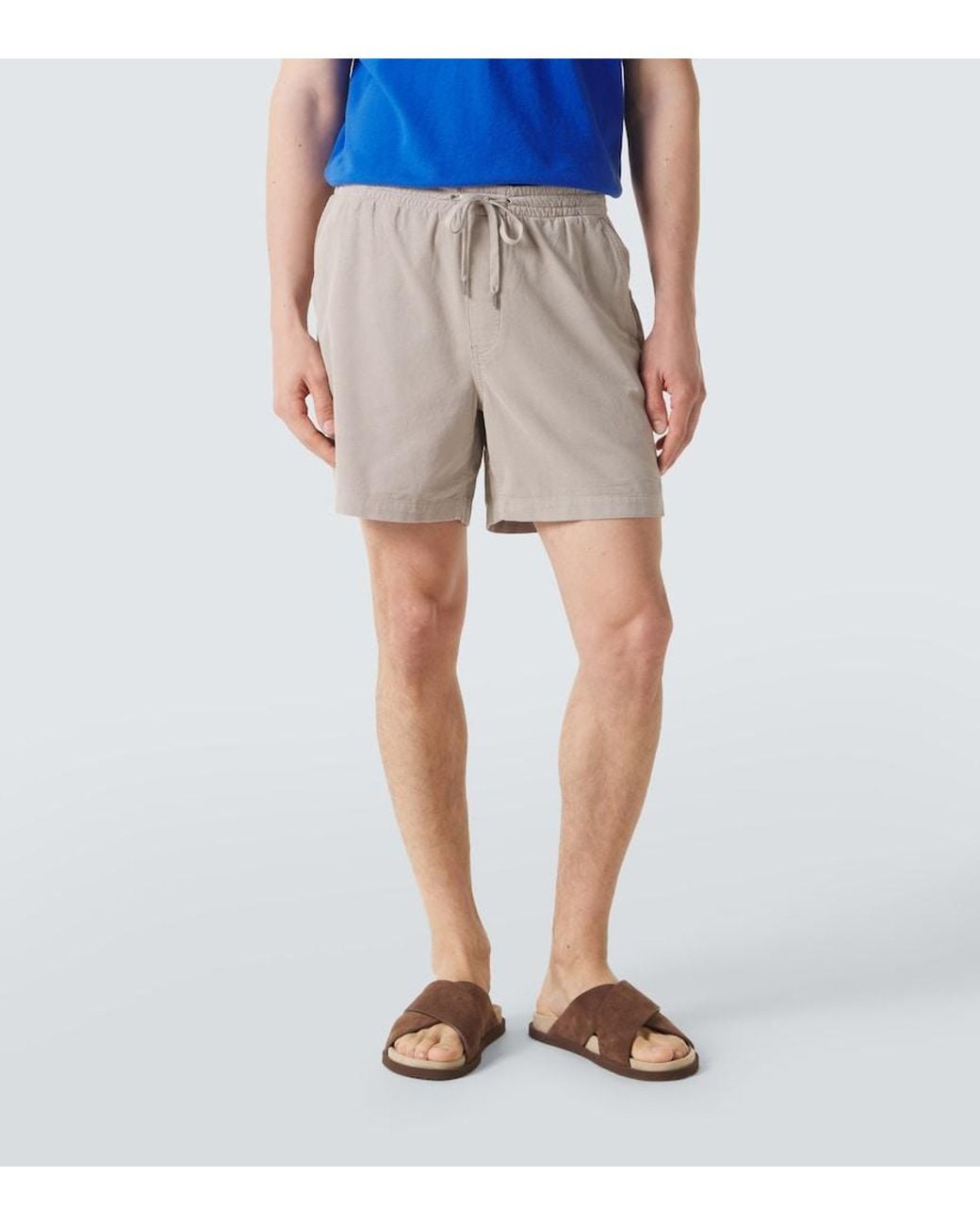 Polo Ralph Lauren Natural Cotton Corduroy Shorts for men