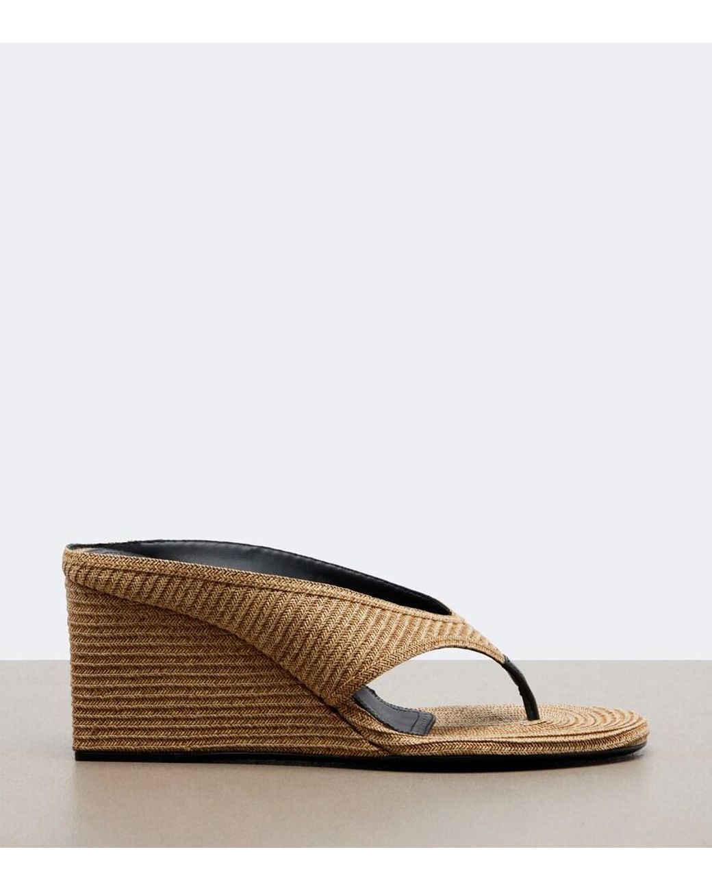 Alaïa Black Cube Wedge Sandals